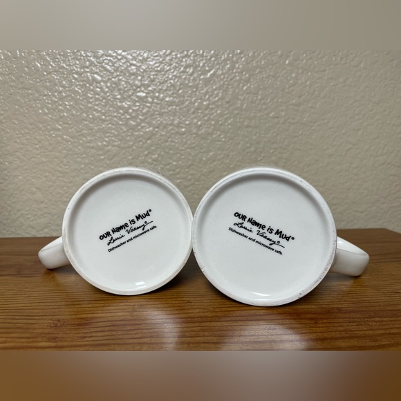 Our Name Is Mud “I Love You” Set of 2 Valentines Day Mugs. - Picture 5 of 12